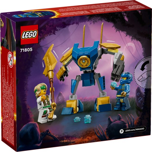 LEGO NINJAGO 71805 JAYA MECH BATTLE SET Набор строительных блоков для детей