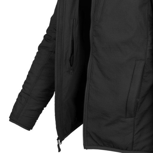 Мужская переходная куртка с капюшоном HELIKON WOLFHOUND Hoodie черная, размер L