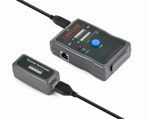Gembird TESTER DO KABLI SIECIOWYCH SIECI RJ45 RJ11 LED NCT-2 LED