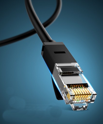 Długi KABEL SIECIOWY UTP LAN Ethernet internet RJ45 Kat. 6 10m 1Gb/s cat.6