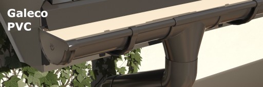 Galeco PVC Черный 9005 Желоб 90 1,5 м