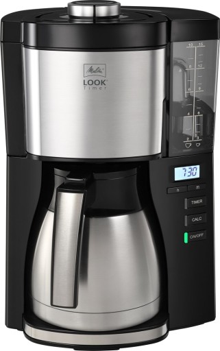 Кофемашина с фильтром Melitta LOOK V THERM TIMER BLACK