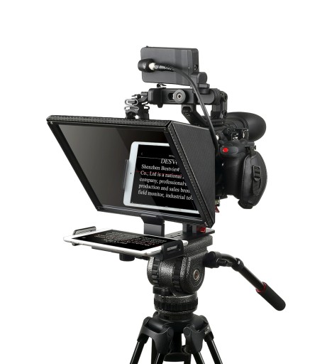 Teleprompter Desview T12 walizka i pilot