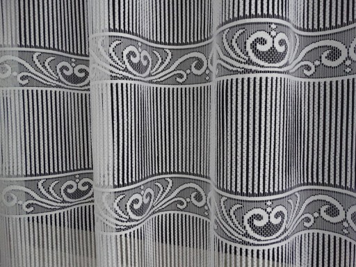MG FIRANA ESY żakard sznurki BIAŁY moduł 300x125cm 36072