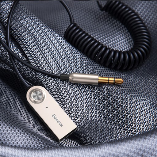 ЗВУКОВОЙ ПРИЕМНИК BASEUS BLUETOOTH 5.0 РАЗЪЕМ AUX ADAPTER 3.5 USB-МИКРОФОН