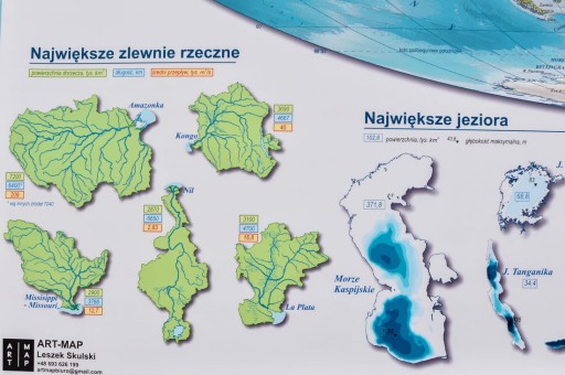 ПОЛИТИЧЕСКАЯ И ФИЗИЧЕСКАЯ КАРТА МИРА