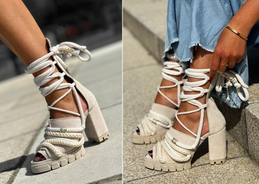 Сандалии Beyco indi boho бежевые 36-40