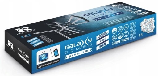 ANTENA Kierunkowa TV Naziemnej DVB-T2 MUXy 4K HD Filtr LTE 80km + KABEL 20m
