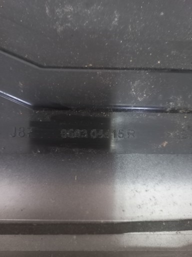 RENAULT CAPTUR СПОЙЛЕР ЗАДНИЙ КАПОТ 960304415R