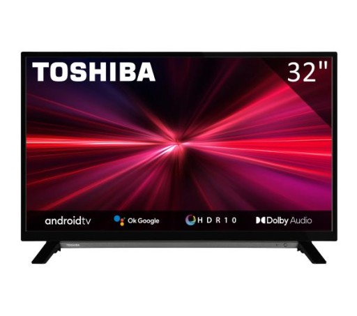 Светодиодный телевизор TOSHIBA 32 дюйма 32LA2B63DG Full HD Android Bluetooth