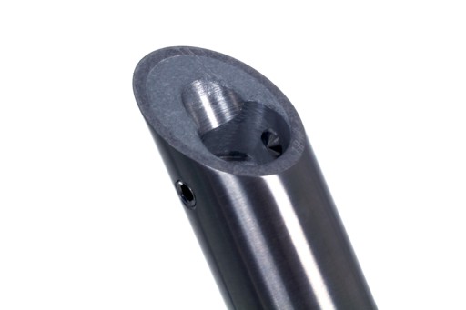 Uchwyt Pochwyt Antaba Do Drzwi Furtki Dwustronny 1200 mm INOX Okrągły 45°
