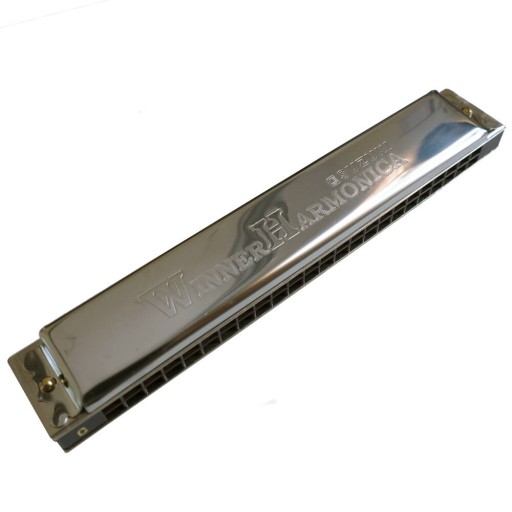 SUZUKI W-24 HORMONICA TREMOLO, TONE OF C, ДВУХРЯДНЫЙ