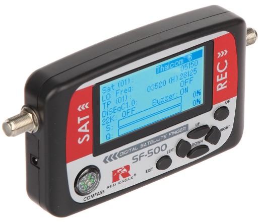 СПУТНИКОВЫЙ ИЗМЕРИТЕЛЬ SF-500 DVB-S/S2