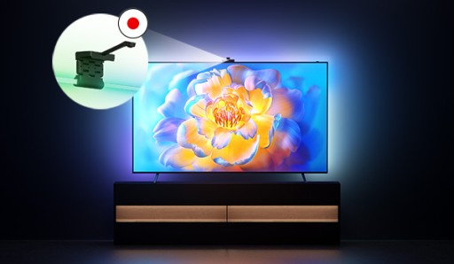 Podświetlenie TV telewizora LED na tył Spacetronik Glow Three 55 cali