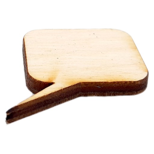ОБЛАКО КОМИКС ИЗ ФАНЕРЫ 10 шт 2,5 см.