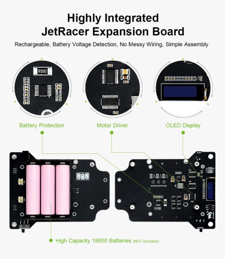 Набор JetRacer AI Kit автономный автомобиль Jetson Nano