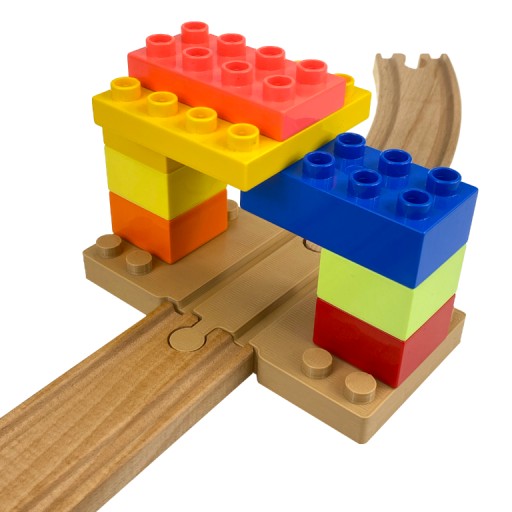 АДАПТЕР LEGO DUPLO ДЛЯ BRIO BIGJIGS IKEA