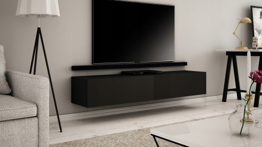 WISZĄCA SZAFKA RTV 180 CM MAT, RÓŻNE KOLORY!