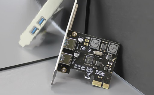 GLOTRENDS U3023 2-портовая плата адаптера USB A 3.0 PCIe