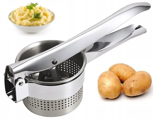 РУЧНОЙ СТАЛЬНОЙ ПРИЖИМ ДЛЯ КАРТОФЕЛЬНОГО ПЮРЕ