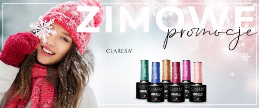 30 цветов гибридного лака для ногтей Claresa + футляр