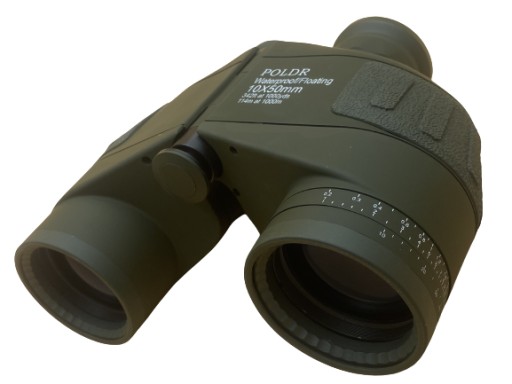 ПРОФЕССИОНАЛЬНЫЙ БИНОКЛЬ POLDR 10x50 С ДАЛЬНОМЕРОМ