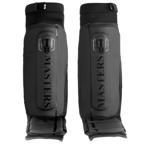 MASTERS SHIN PADS NS-COMBAT-MATT SHIN GUARDS черный M