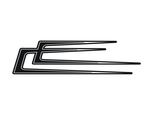 Naklejka na ciężarówkę tir scania bok TRIBAL strzałki *60cm *Kolory