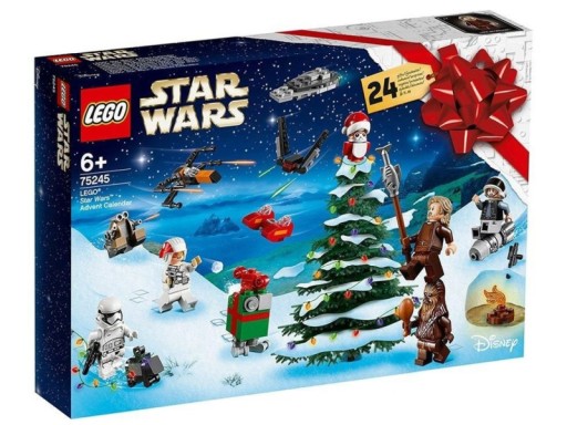 LEGO STAR WARS 75245 Адвент-календарь 2019 Чубакка Порг Люк Скайуокер