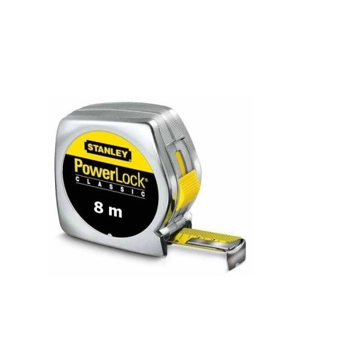 Рулетка измерительная 8м, рулетка Powerlock Stanley