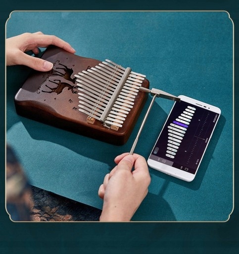 ПОРТАТИВНОЕ АФРИКАНСКОЕ ПИАНИНО КАЛИМБА ZANZA MBIRA