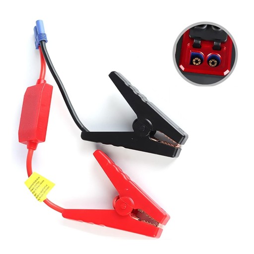 Power Bank Jump Starter 12 В Пусковой усилитель Светодиодный фонарик 20000 мАч + зажимы