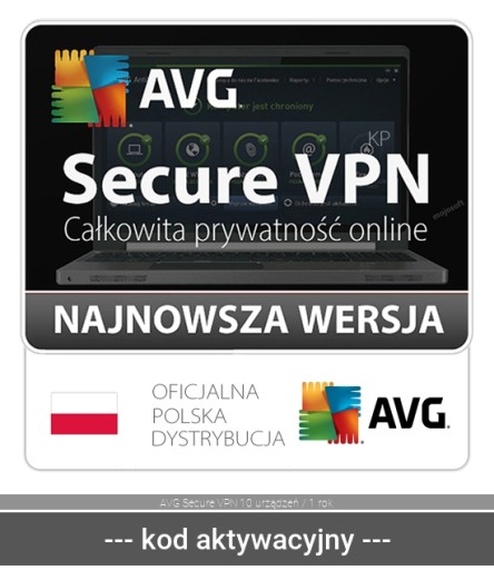 AVG Secure VPN 10 устройств / 1 год