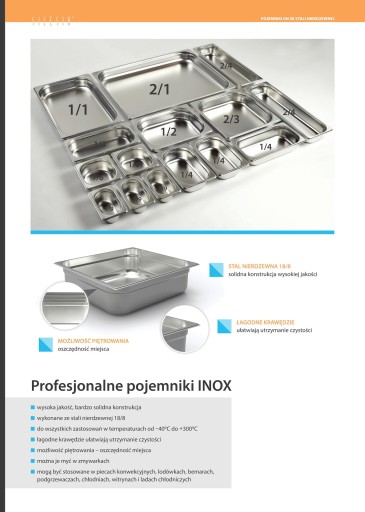 ПЕРФОРИРОВАННЫЙ КОНТЕЙНЕР GN 1/1 20 ММ НЕРЖАВЕЮЩАЯ СТАЛЬ СИЛЕЗИЯ