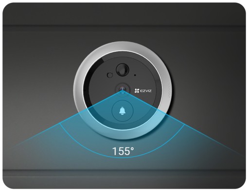Видоискатель DP2C CS-DP2C WiFi EZVIZ Judasz Ringtone 64Gb