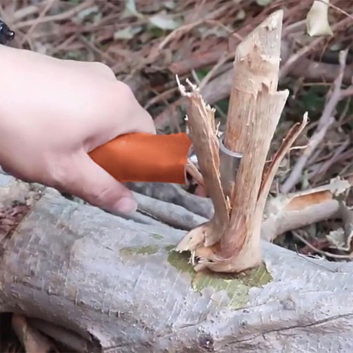 Сверло по дереву, деревянный дюбель и дырокол Bushcraft для коричневого цвета