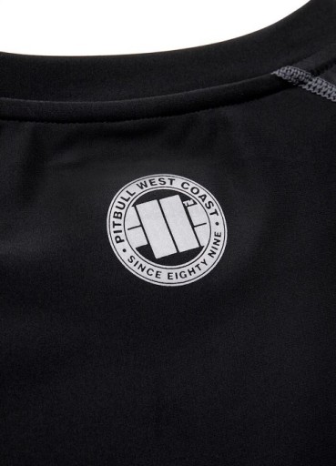 PIT BULL RASHGUARD компрессионный плюс МАЛЕНЬКИЙ ЛОГОТИП M
