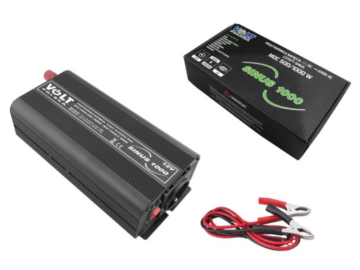 Преобразователь Volt Polska Sinus 500/1000Вт 12В/230В