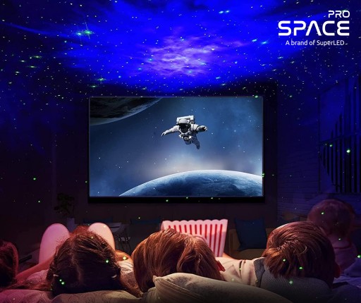 Space Pro Galaxy Star Projector 3D лазерный проектор + пульт дистанционного управления