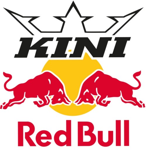Кепка KINI Red Bull наклонная Желтая/Черная