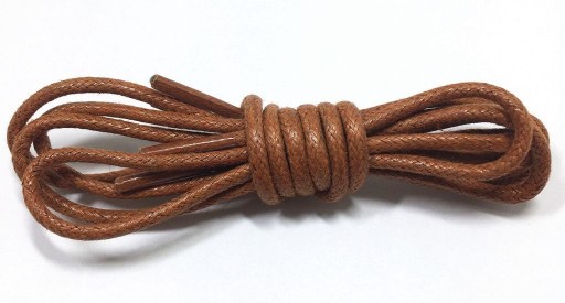 ЛАЗЫ, ШНУРКИ ВОЩЕНЫЕ, круглые, 100 см