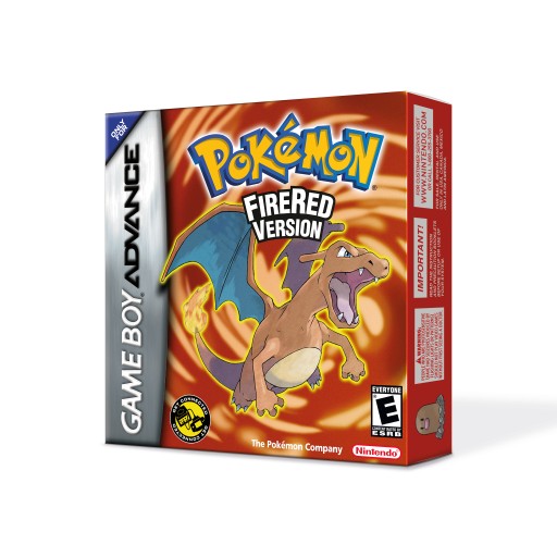 Упаковка для репродукции Pokemon FireRed + вкладыш