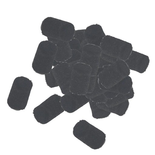 Części naprawcze filcu saksofonowego do saksofonu sopranowego altowego tenorowego Black_40pcs