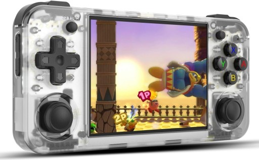 Przenośna mobilna konsola do gier Retro Anbernic RG35XX H 64GB IPS biała
