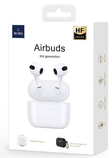 Наушники WiWU Airbuds 3 Белый