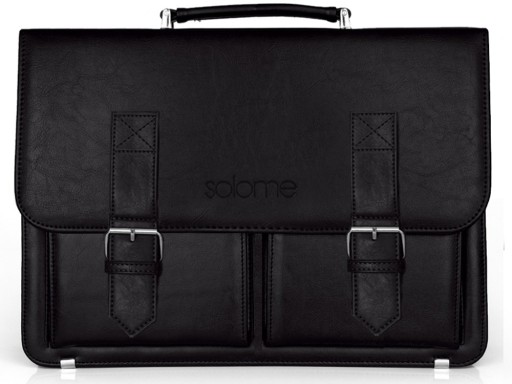 ЧЕРНАЯ КОРОБКА ДЛЯ ТОРГОВ SOLOME BOSTON ПАПКА ДЛЯ ДОКУМЕНТОВ