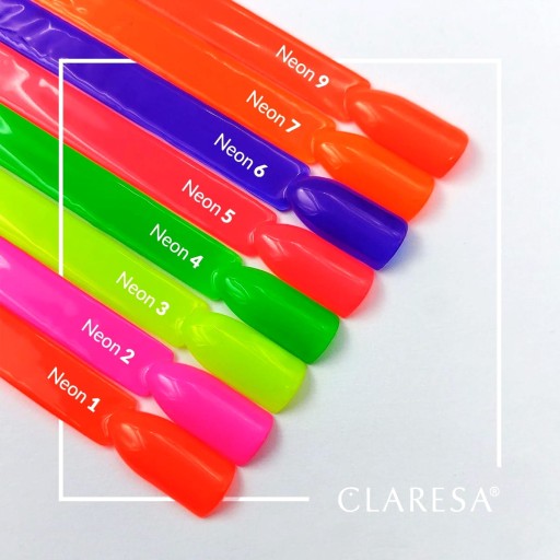 Лак гибридный Claresa Neon 1 5г