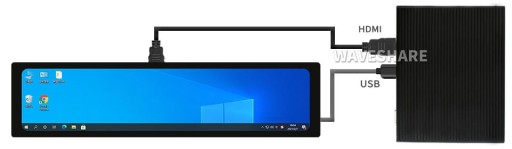 Емкостный ЖК-дисплей 11,9 дюйма, 320 x 1480, панель из закаленного стекла