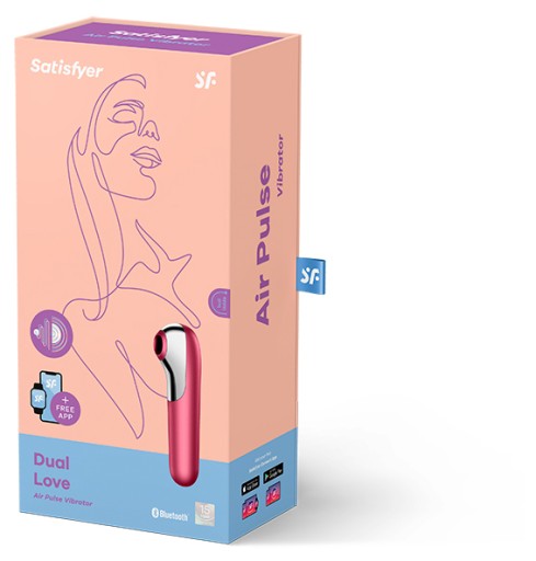 SATISFYER IOS ANDROID СТИМУЛЯЦИЯ ДВОЙНАЯ ЛЮБОВЬ