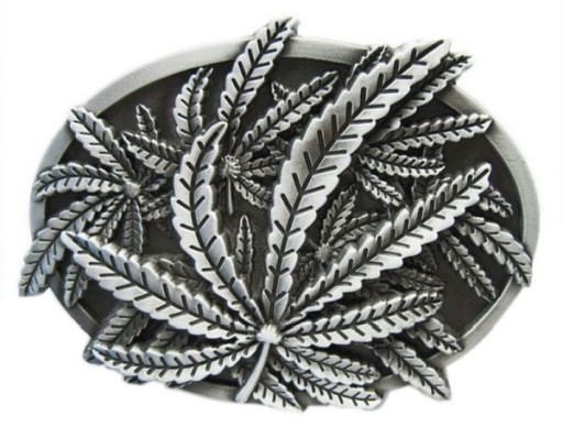 Зажим для ремня с пряжкой для марихуаны Weed Ganja